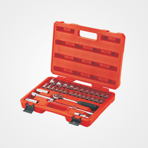32pcs 12.5mm metric 12-point socket set 32pcs 12.5mm Metric 12 Point Socket Set