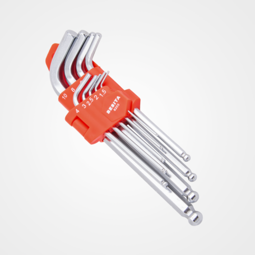 9pcs Extended Ball End Hex Wrench Set 9pcs Extended Ball End Hex Wrench Set