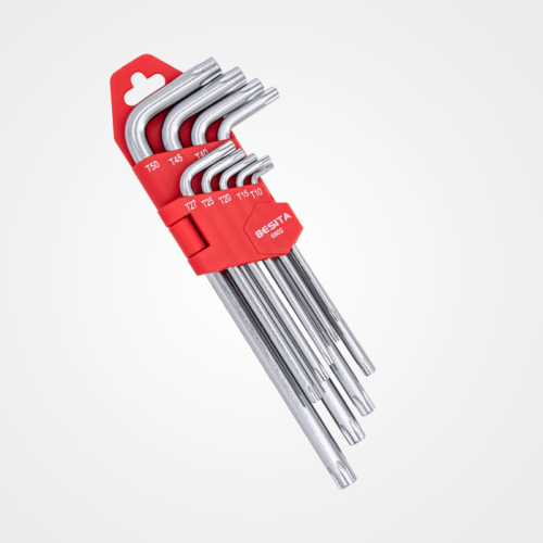 9pcs Extended 5-Star Perforated Wrench Set 9pcs Extended 5 Star Perforated Wrench Set